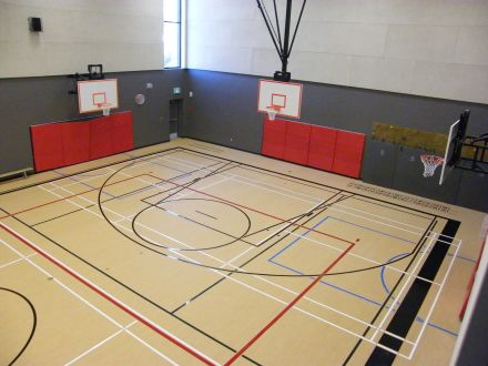 Queenston School Sheilah Sweatman Gymnasium
